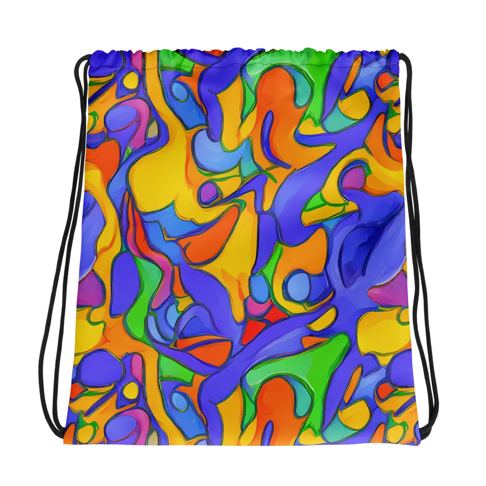 Joffe Swirl on Drawstring Bag — Photo
