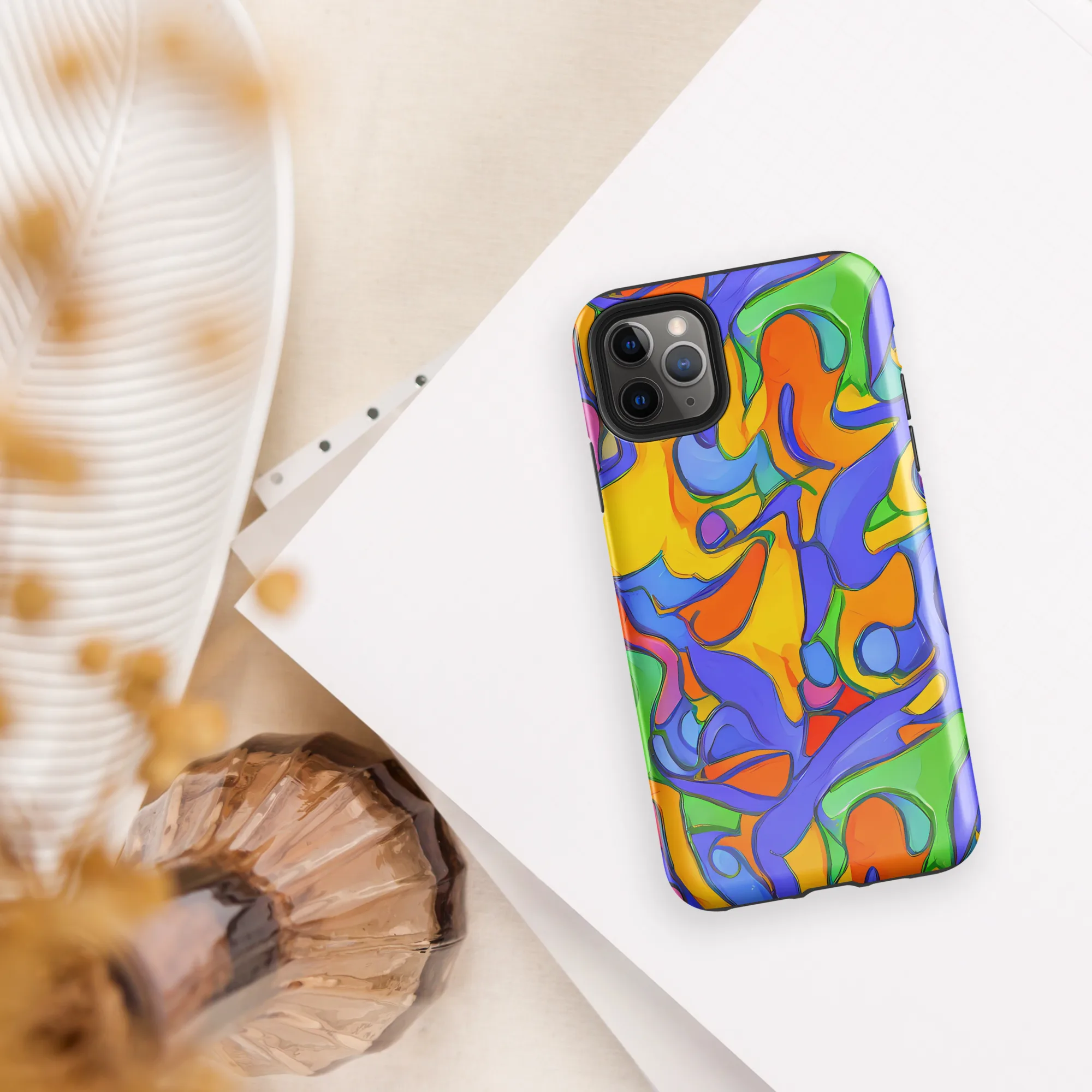 Joffe Swirl on Tough Case for iPhone® — Front