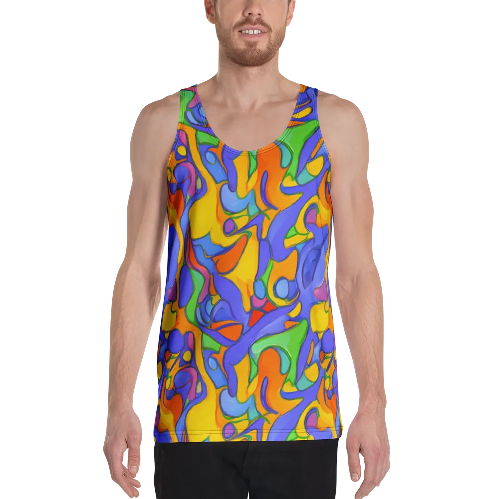 Joffe Swirl on Men's Tank Top — Front