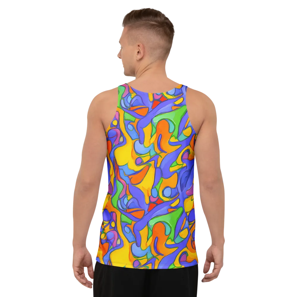 Joffe Swirl on Men's Tank Top — Back
