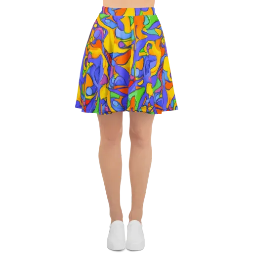 Joffe Swirl on a Skater Skirt