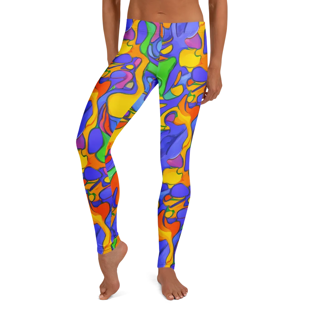 Joffe Swirl on Leggings — Front