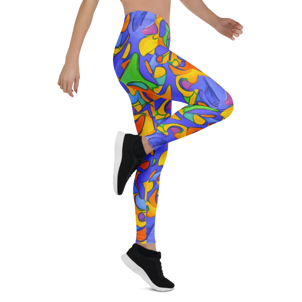 Joffe Swirl on Leggings — Right