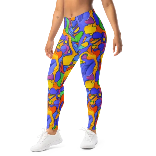 Joffe Swirl on a Leggings