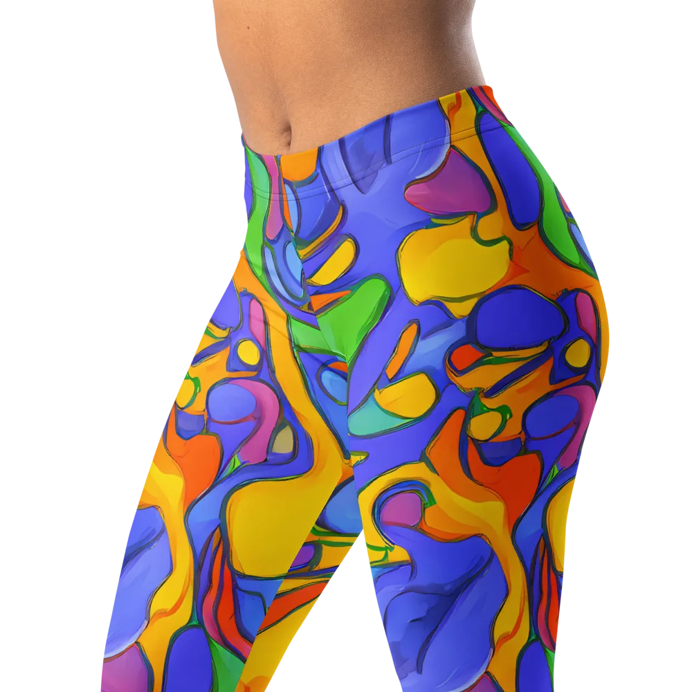 Joffe Swirl on Leggings — Left Front