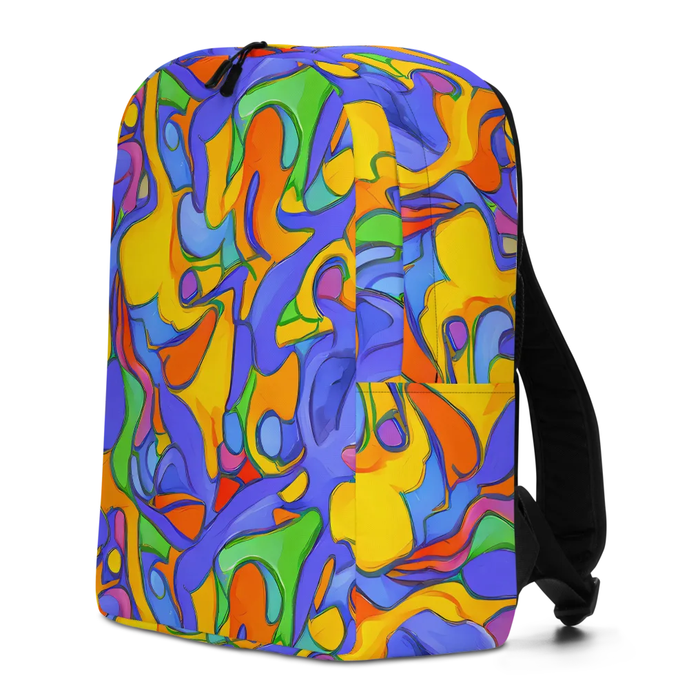 Joffe Swirl on Minimalist Backpack — Left