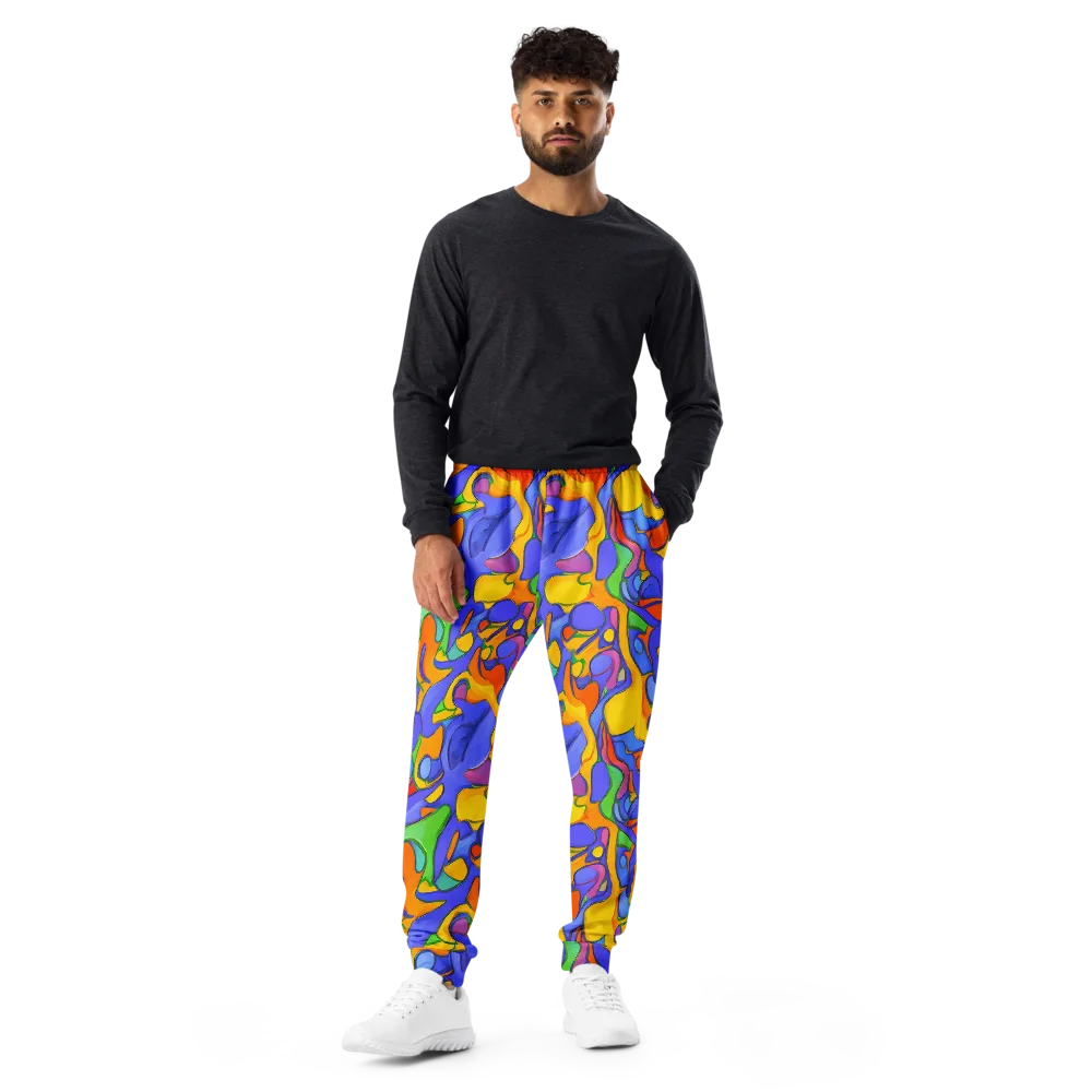 Joffe Swirl on Men's Joggers — Front