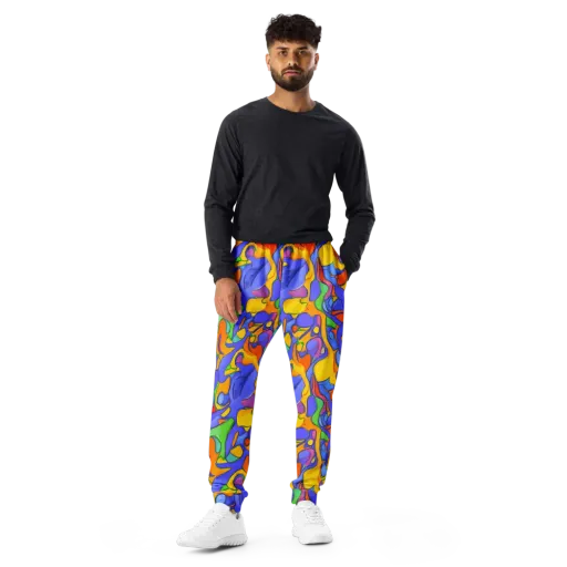 Joffe Swirl on a Men's Joggers