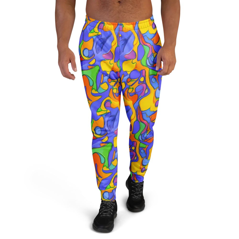 Joffe Swirl on Men's Joggers — Front