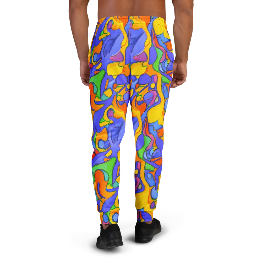 Joffe Swirl on Men's Joggers — Back