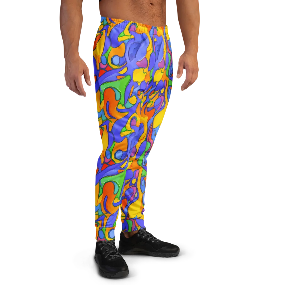 Joffe Swirl on Men's Joggers — Right
