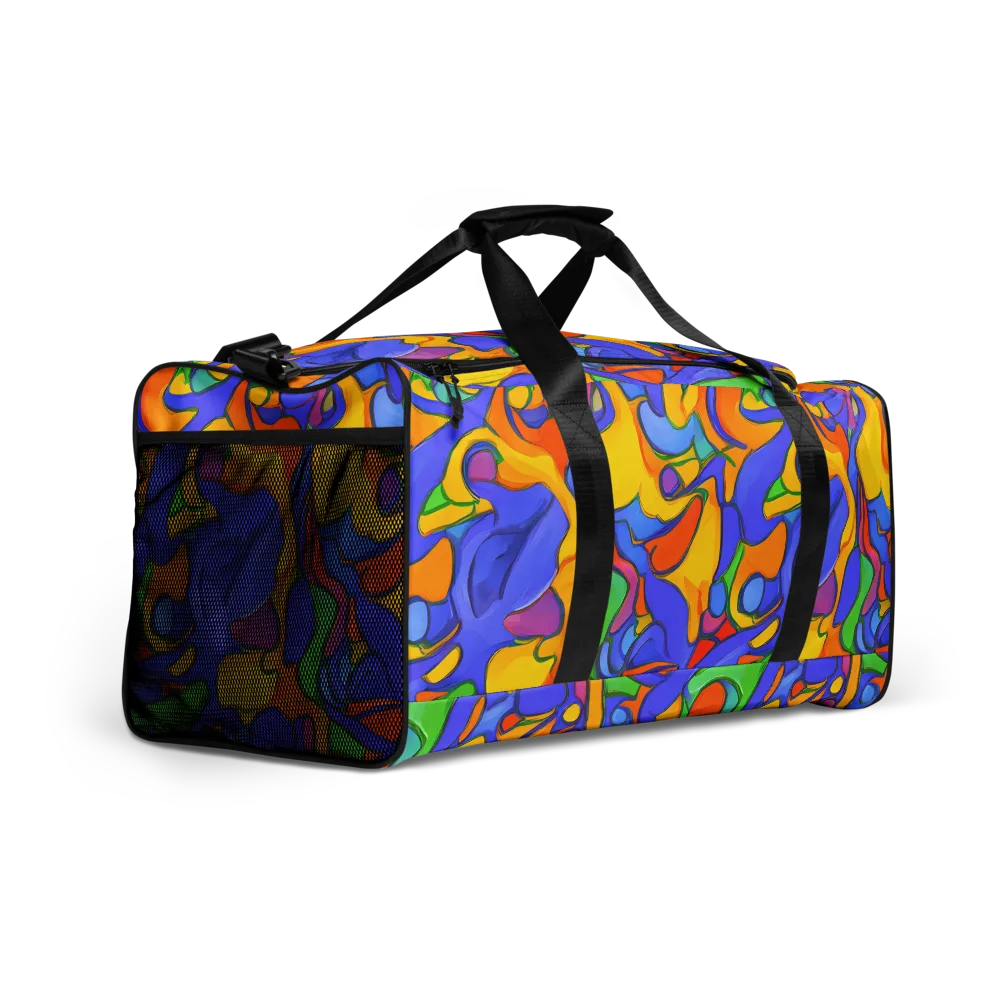 Joffe Swirl on Duffle Bag — Right Front