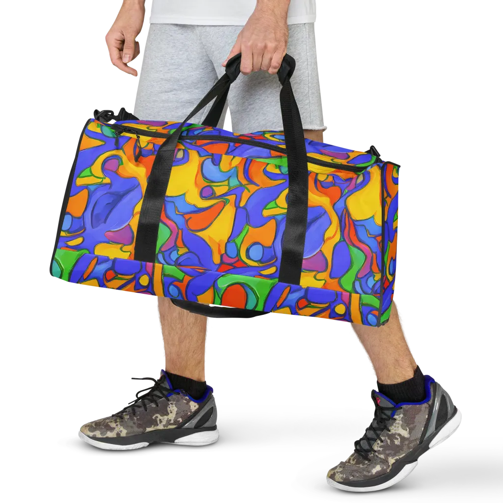 Joffe Swirl on Duffle Bag — Front