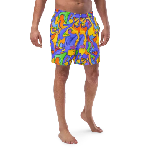 Joffe Swirl on a Swim Trunks