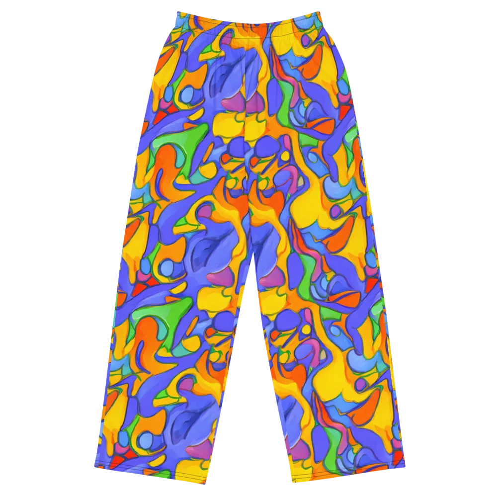 Joffe Swirl on Wide-Leg Pants — Front