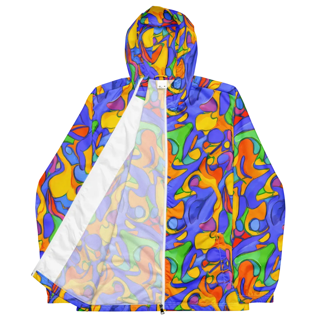 Joffe Swirl on Men's Windbreaker — Front