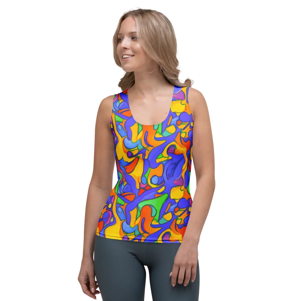 Joffe Swirl on Women's Tank Top — Front