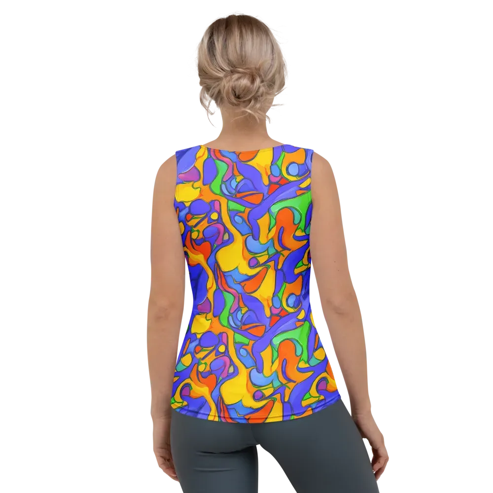 Joffe Swirl on Women's Tank Top — Back
