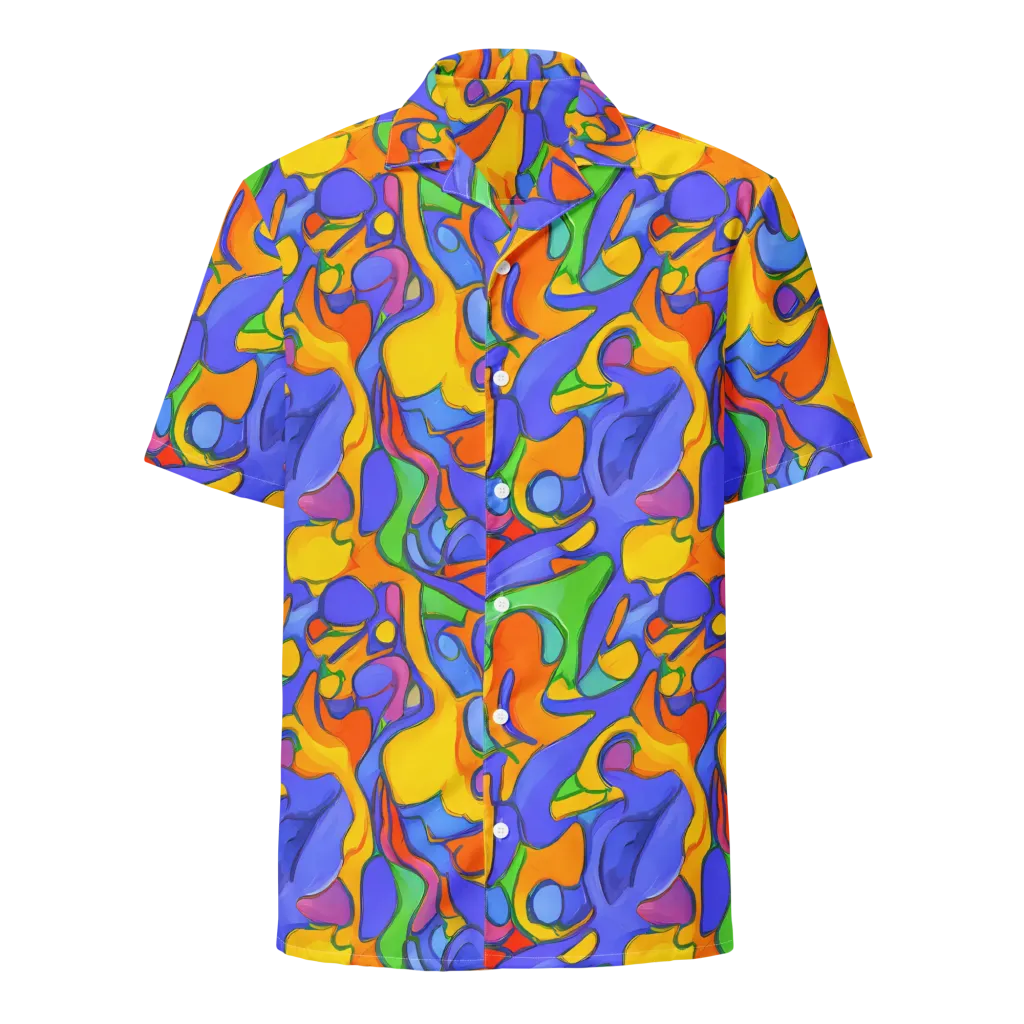 Joffe Swirl on Button Shirt — Front
