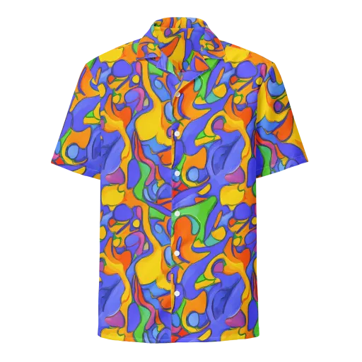 Joffe Swirl on a Button Shirt