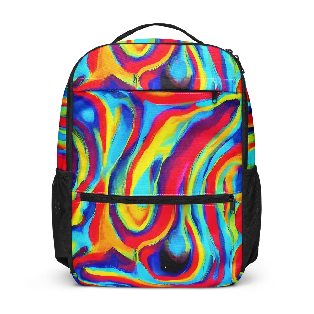 Stael Swirls on Utility Backpack — Front