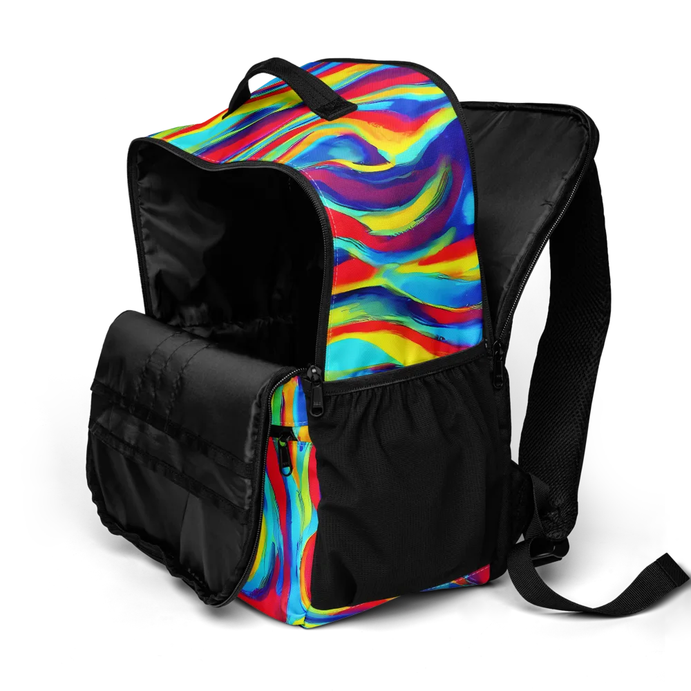 Stael Swirls on Utility Backpack — Product details 2