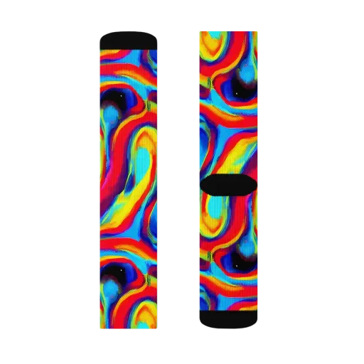 Stael Swirls on a Socks