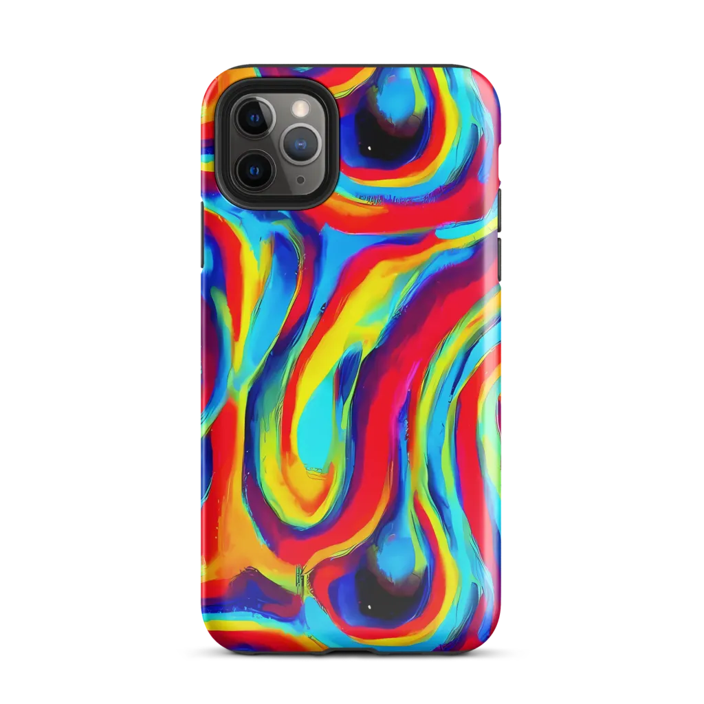Stael Swirls on Tough Case for iPhone® — Front