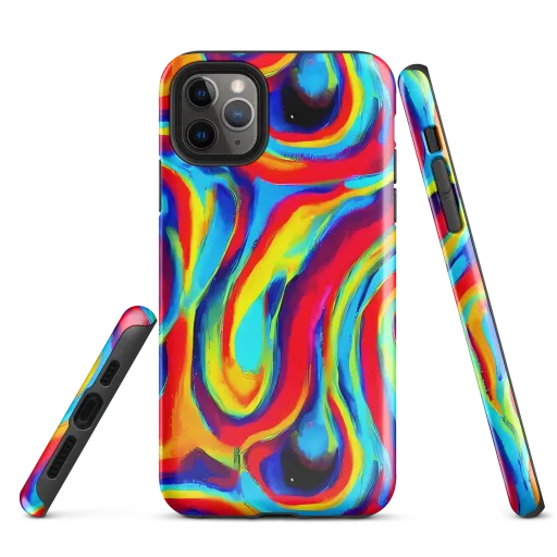 Stael Swirls on a Tough Case for iPhone®