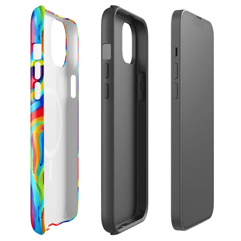Stael Swirls on MagSafe Tough Case for iPhone® — Front