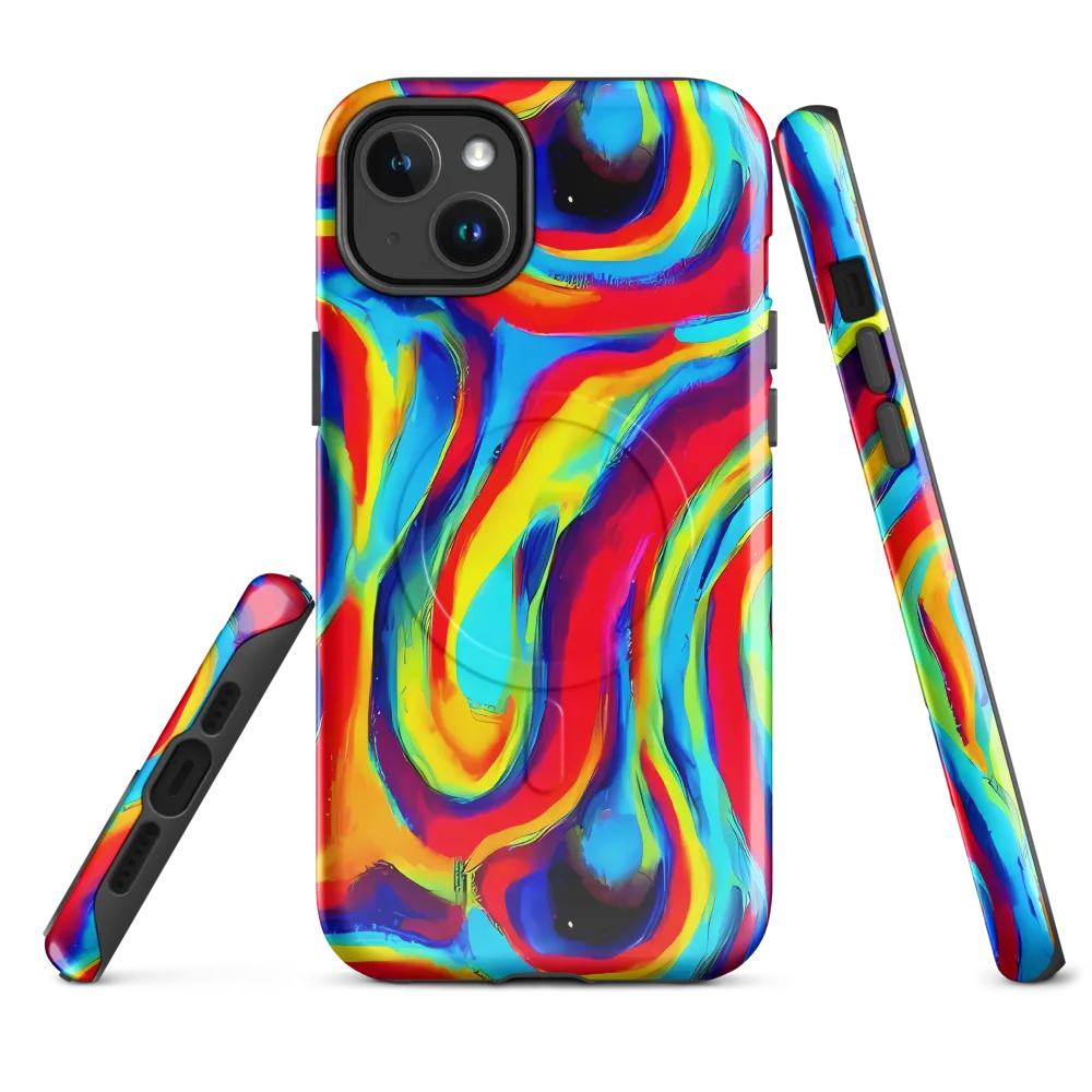 Stael Swirls on MagSafe Tough Case for iPhone® — Front