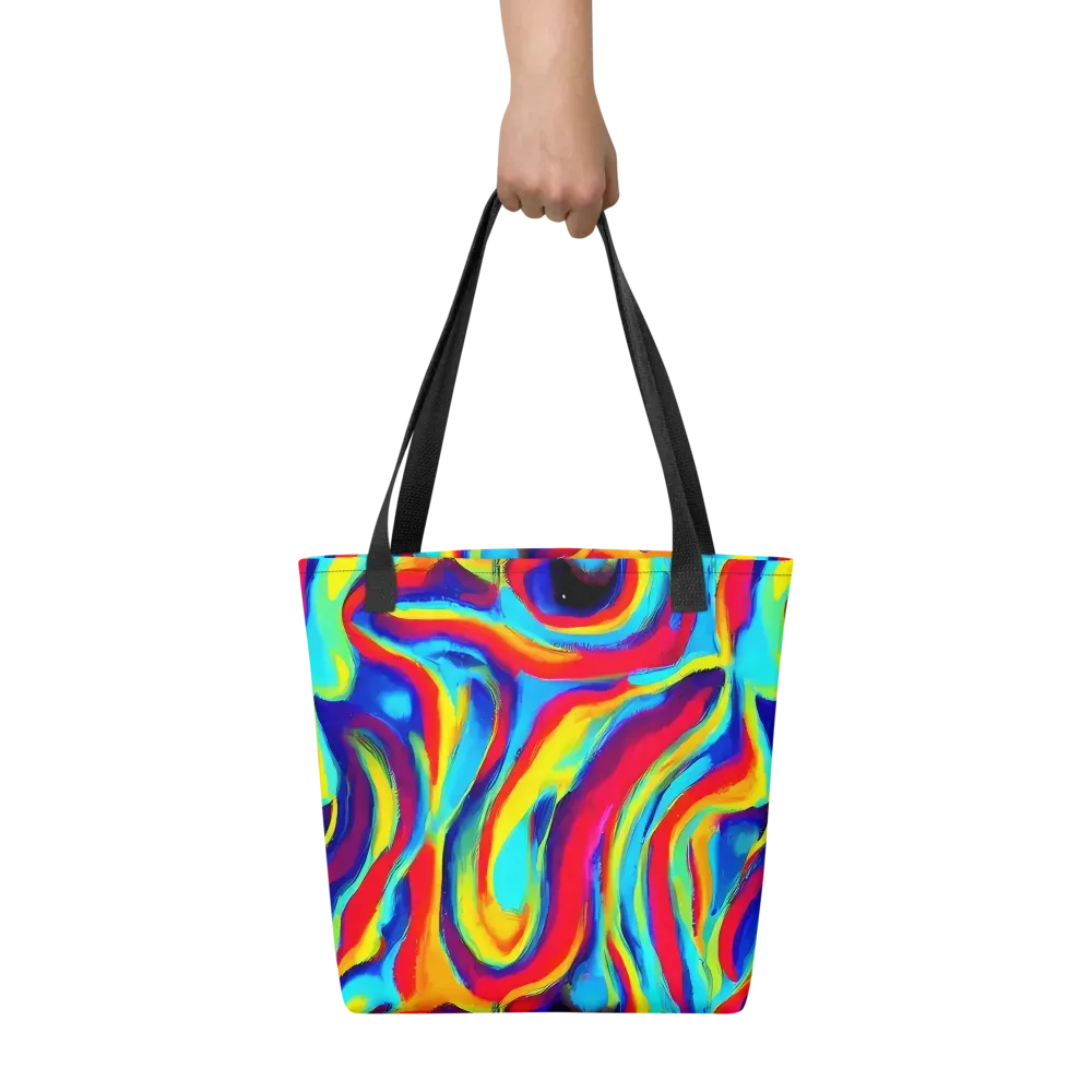 Stael Swirls on Tote Bag — Front