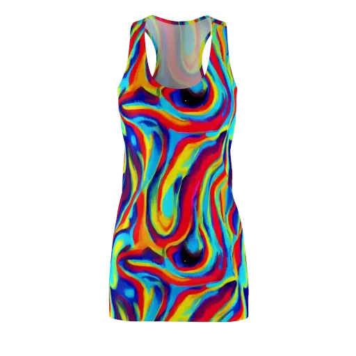 Stael Swirls on a Racerback Dress
