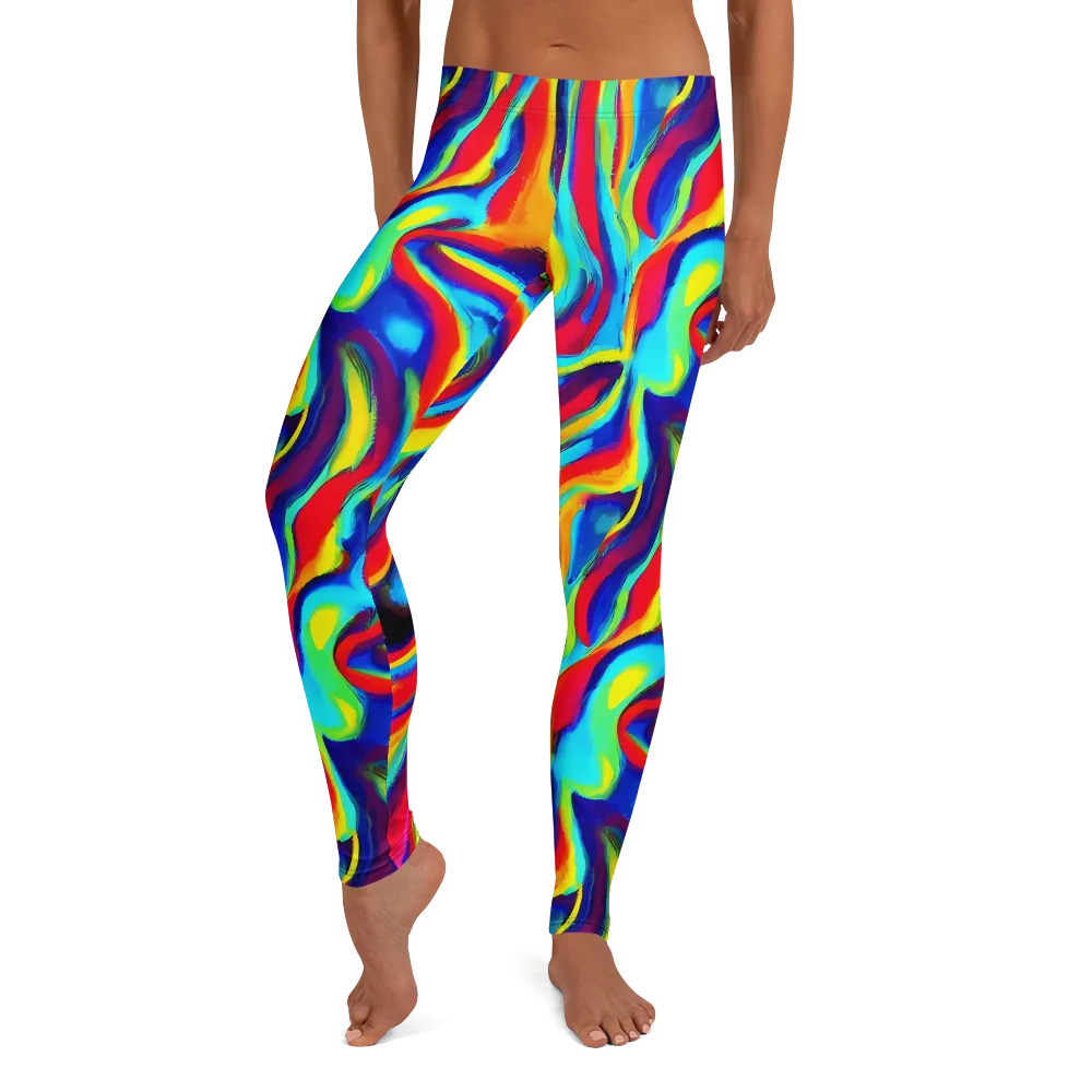 Stael Swirls on Leggings — Front