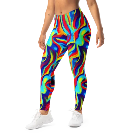 Stael Swirls on a Leggings