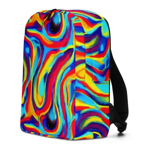 Stael Swirls on a Minimalist Backpack