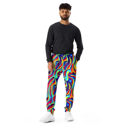 Stael Swirls on a Men's Joggers