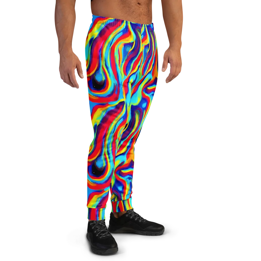 Stael Swirls on Men's Joggers — Right