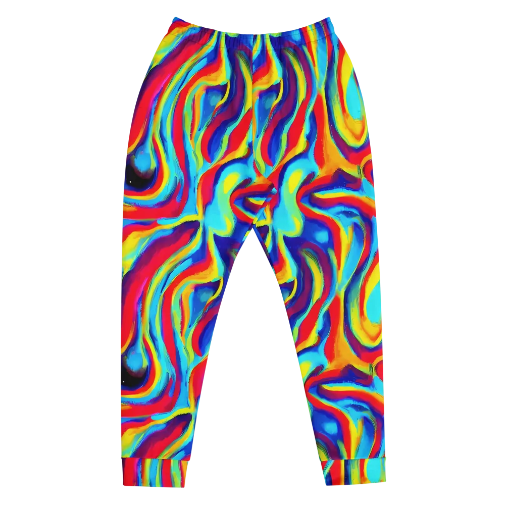 Stael Swirls on Men's Joggers — Front