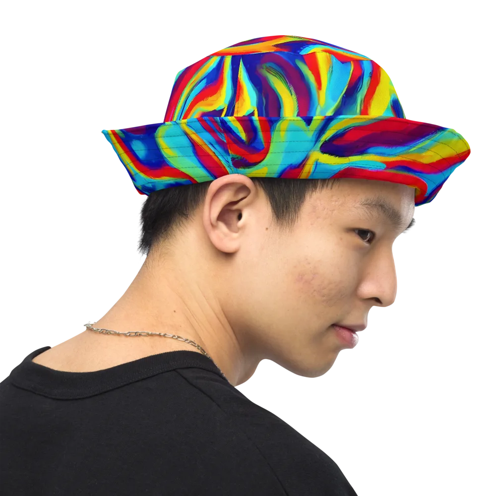 Stael Swirls on Reversible Bucket Hat — Right Outside