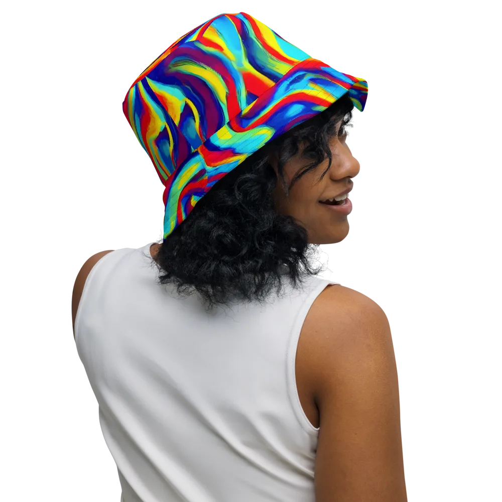 Stael Swirls on Reversible Bucket Hat — Right Outside