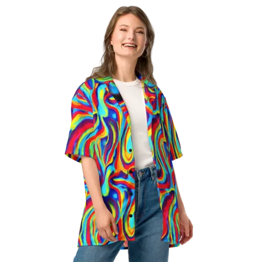 Stael Swirls on a Button Shirt