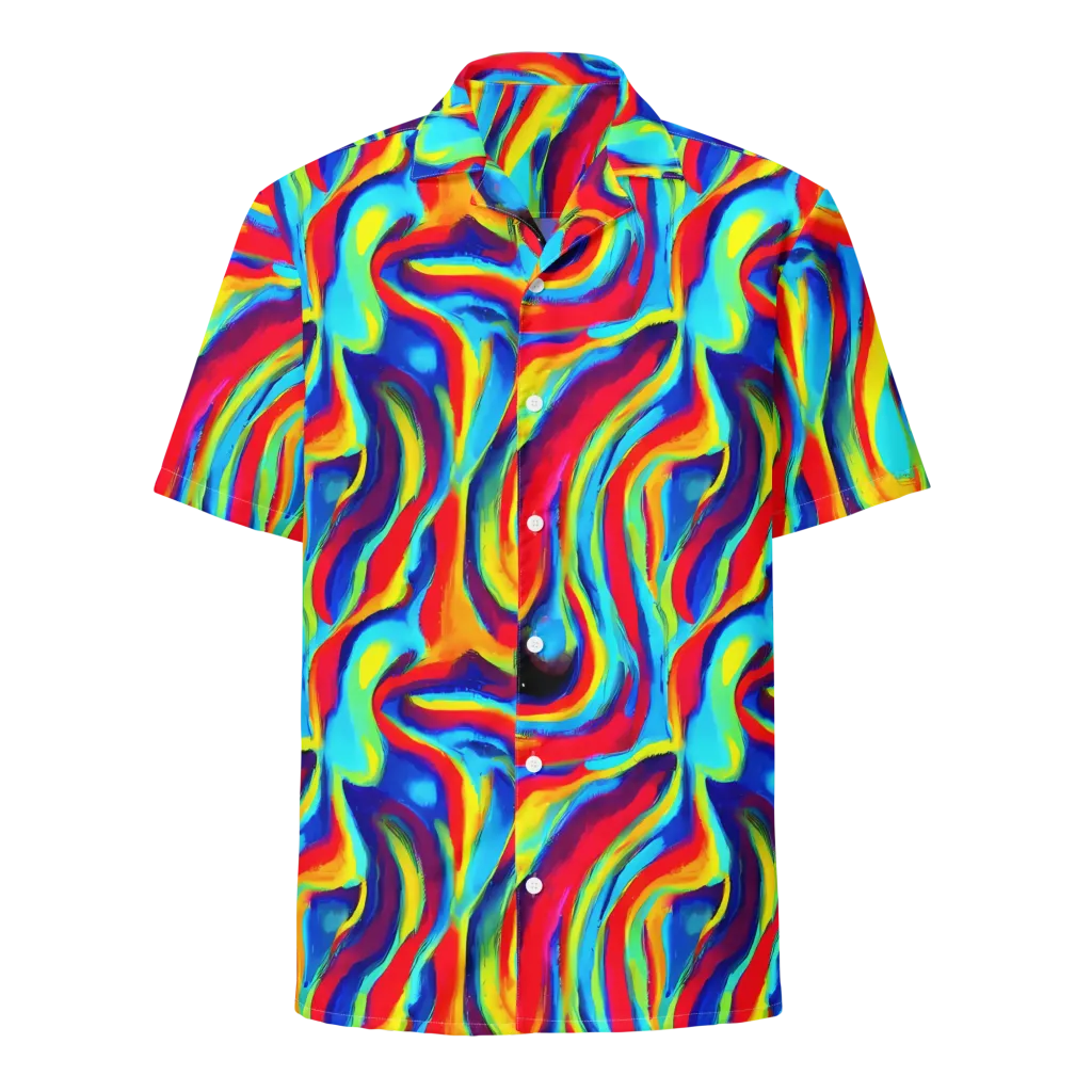Stael Swirls on Button Shirt — Front