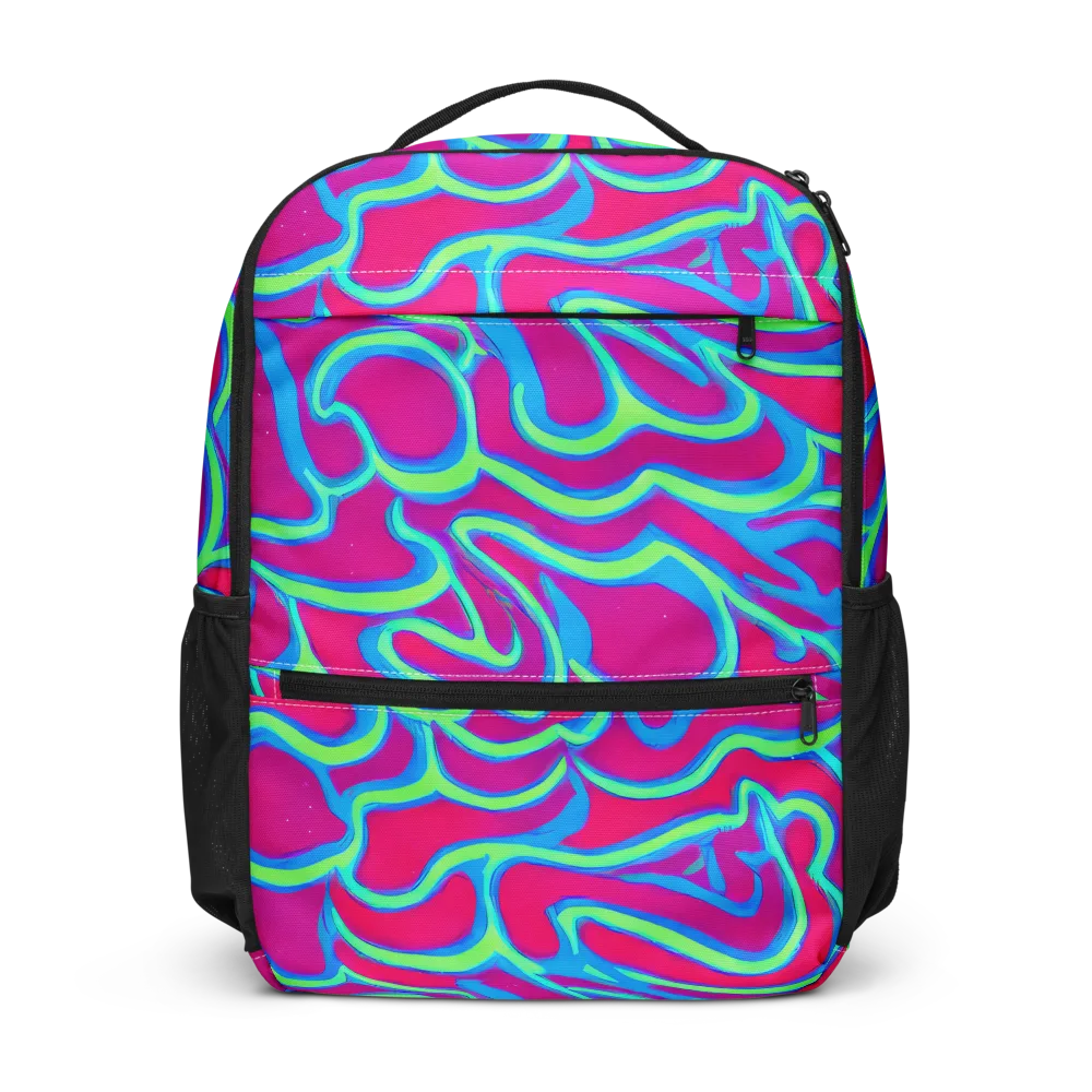 Aquatic Ember on Utility Backpack — Front