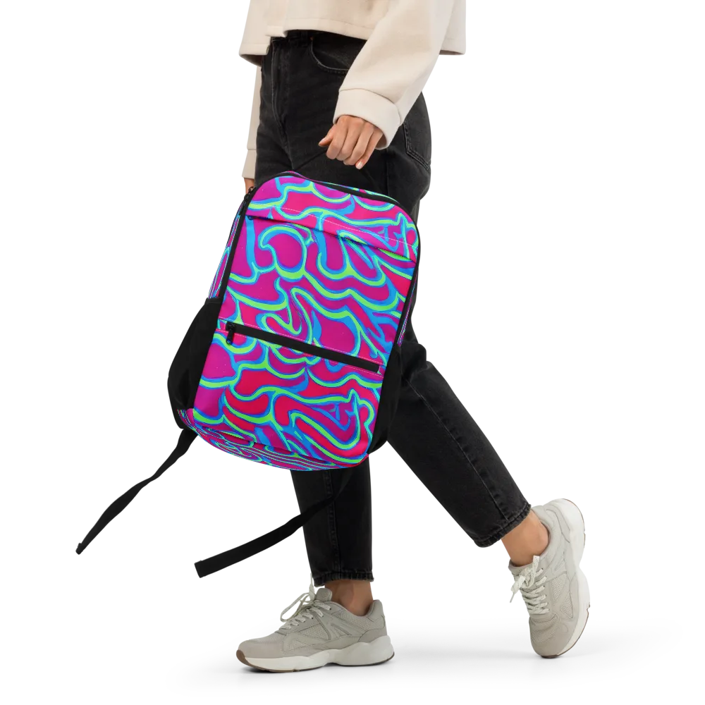 Aquatic Ember on Utility Backpack — Front