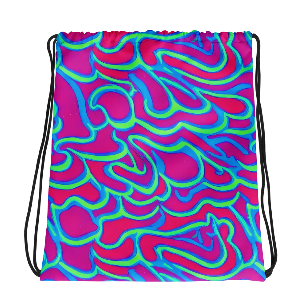 Aquatic Ember on Drawstring Bag — Photo