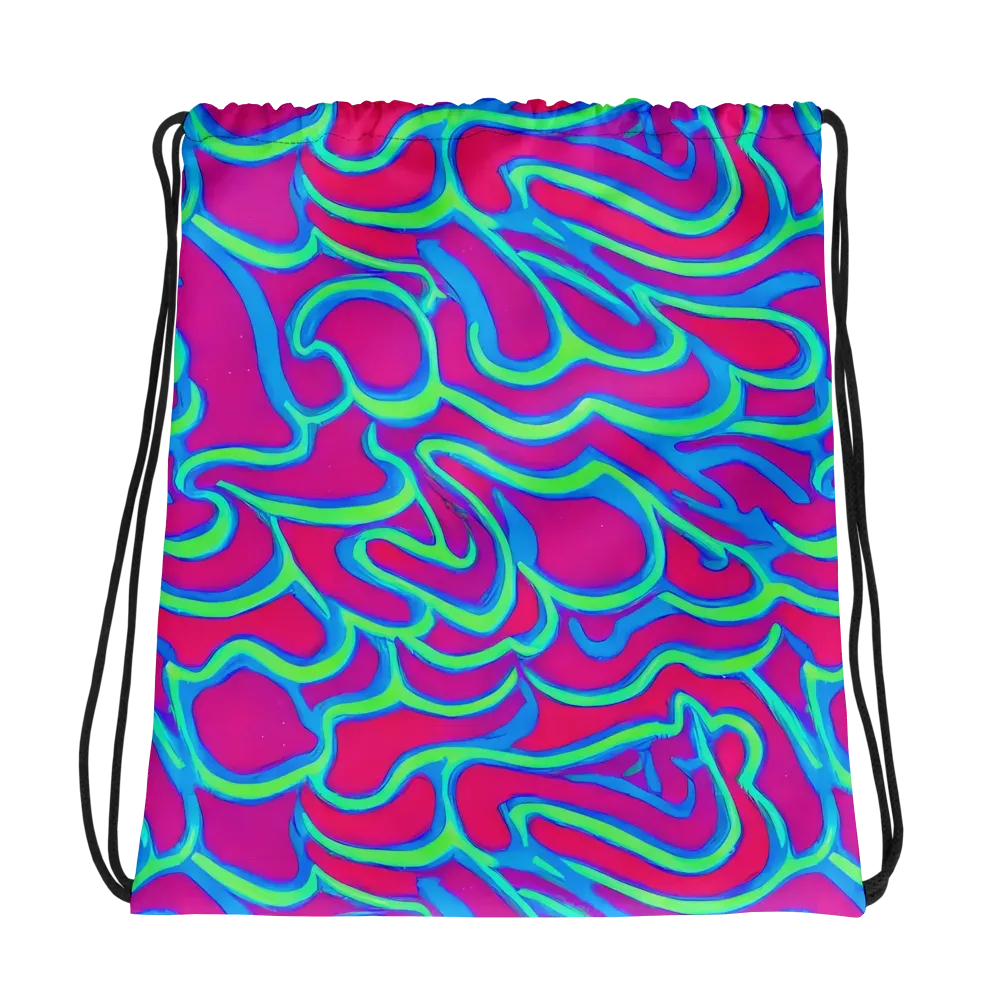 Aquatic Ember on Drawstring Bag — Photo