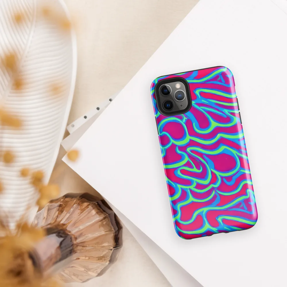 Aquatic Ember on Tough Case for iPhone® — Front