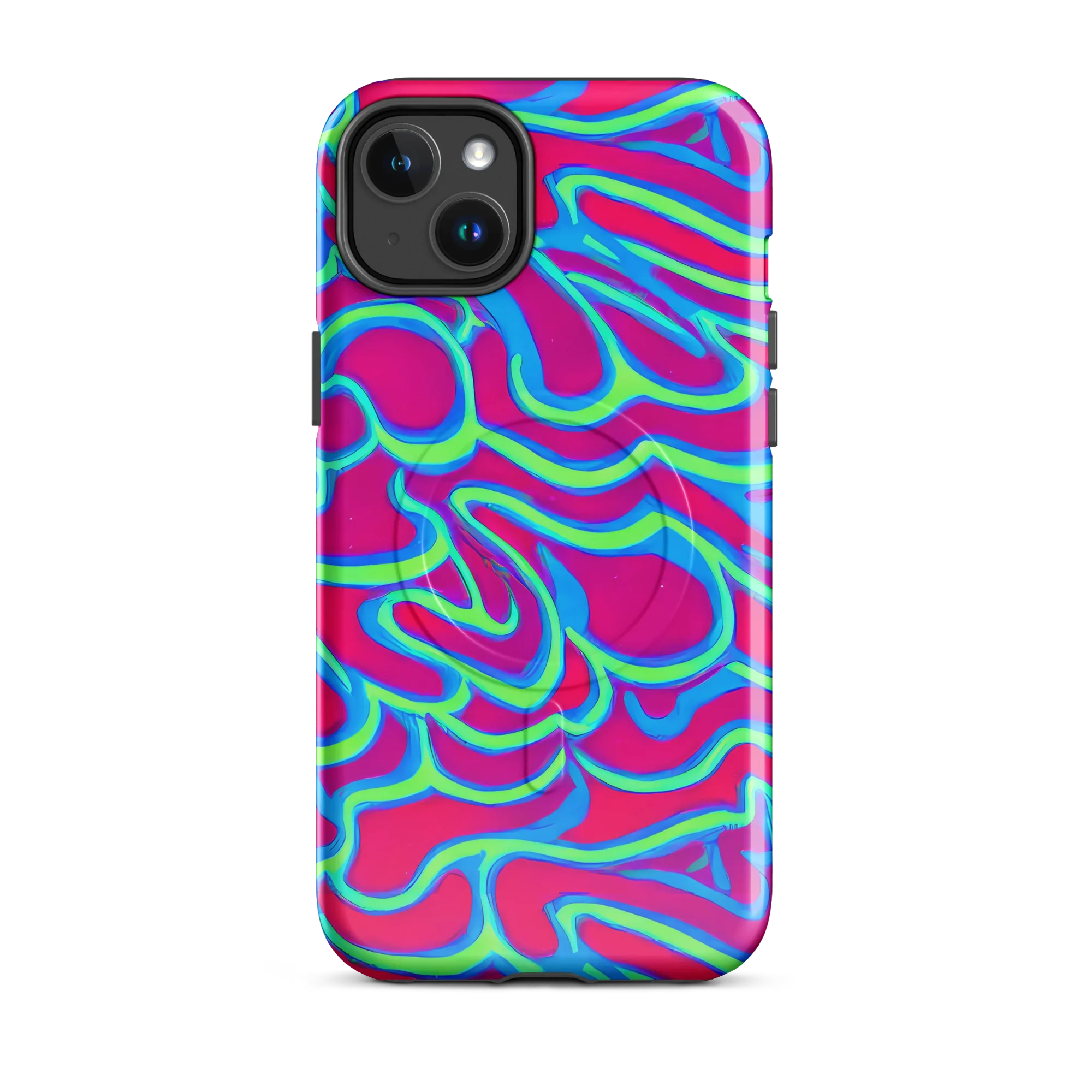 Aquatic Ember on MagSafe Tough Case for iPhone® — Front