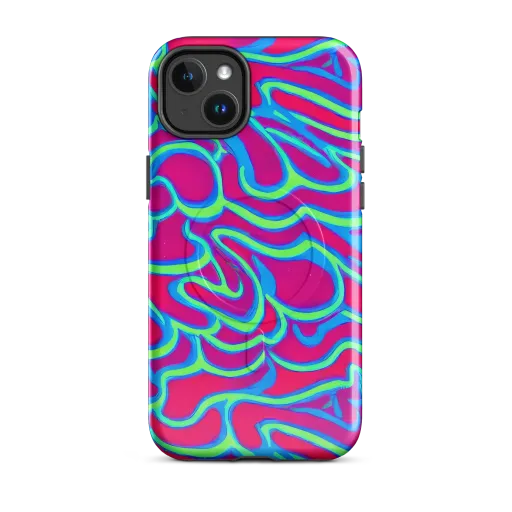 Aquatic Ember on a MagSafe Tough Case for iPhone®